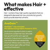 BIGVITA Hair Growth Supplement on a wooden table