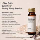 BIGVITA Liposomal Dream & Glow+ shot being poured