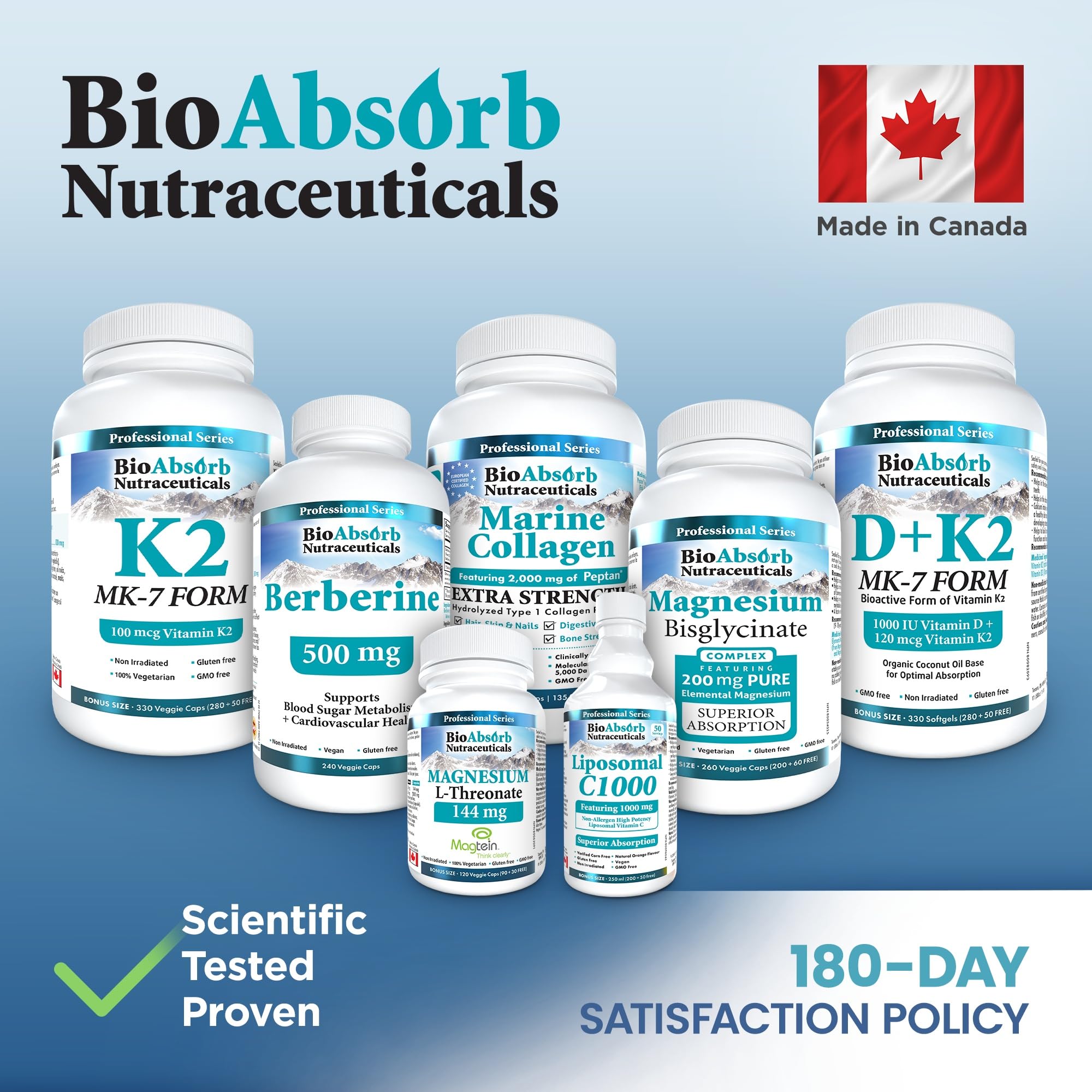 Bio Absorb Liposomal Liquid Melatonin packaging details