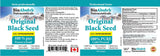 Bio Absorb Nutraceuticals Black Seed Oil Softgel Capsules on a wooden table