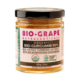 BIO-GRAPE Organic Bio-Curcumin 95% Turmeric Powder 60g front view