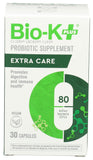 Bio-K Plus Probiotic Capsules 80 Billion CFU front view