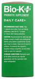 Bio-K Plus Probiotic Capsules opened bottle showing capsules