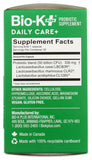 Bio-K Plus Probiotic Capsules with a glass of water
