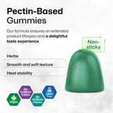 BIO KRAUTER Adrenal Support Gummies on a wooden table
