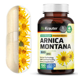 BIO KRAUTER Arnica Capsules 500mg front view
