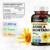 BIO KRAUTER Arnica Capsules with natural ingredients