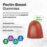 BIO KRAUTER Ashwagandha Gummies bottle back view with ingredient list