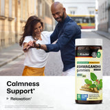 BIO KRAUTER Ashwagandha Gummies side view showing nutritional information