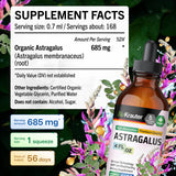 BIO KRAUTER Astragalus Tincture lifestyle scene with beverage