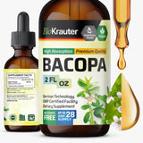 BIO KRAUTER Bacopa Monnieri Liquid Extract 650mg front view
