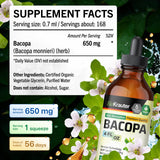 BIO KRAUTER Bacopa Monnieri Liquid Extract ingredients list