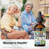 BIO KRAUTER Black Cohosh Root 2 fl oz bottle side view