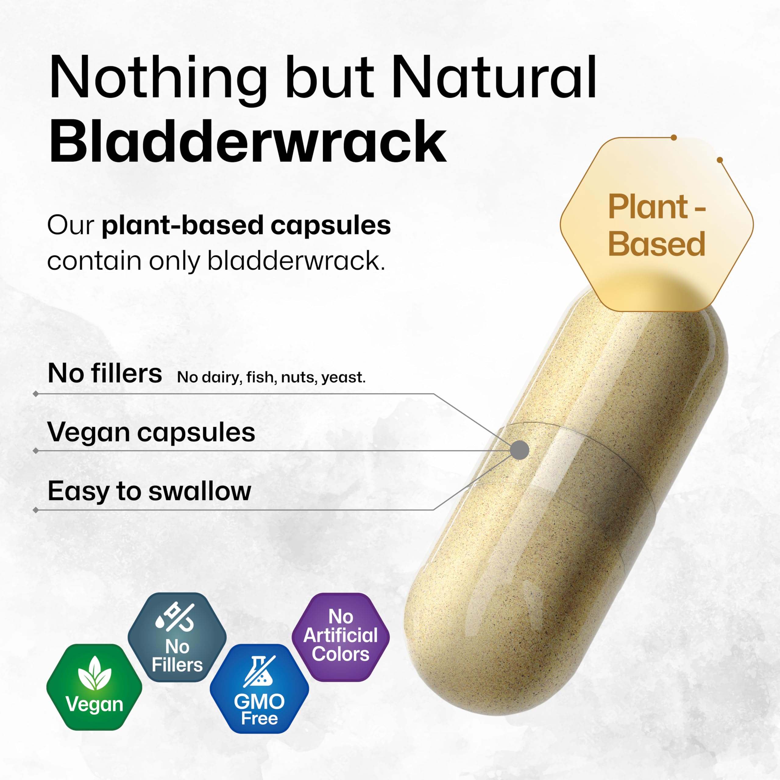 BIO KRAUTER Bladderwrack Capsules with measuring guide
