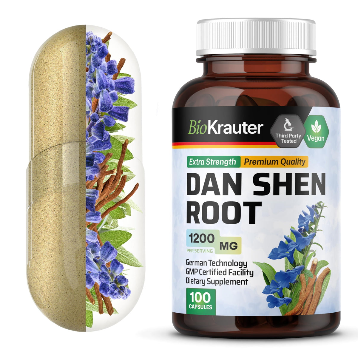 BIO KRAUTER Blended Vitamin & Mineral Supplement front view