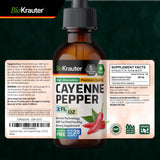 BIO KRAUTER Cayenne Pepper Drops back view