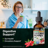 BIO KRAUTER Cayenne Pepper Drops bottle with label