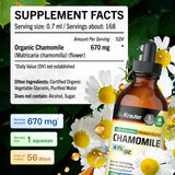 BIO KRAUTER Chamomile Tincture serving suggestion with water
