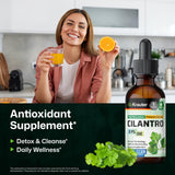 BIO KRAUTER Cilantro Extract 2 fl oz bottle side view