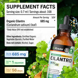 BIO KRAUTER Cilantro Extract Liquid Drops 4 fl oz with dropper