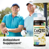 BIO KRAUTER CoQ10 Ubiquinol Gummies 200mg back view
