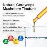 BIO KRAUTER Cordyceps Tincture 270g with dropper