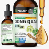 BIO KRAUTER Dong Quai Root Tincture 2 fl oz front view