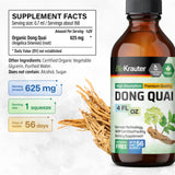 BIO KRAUTER Dong Quai Root Tincture 4 fl oz side view