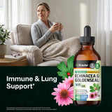BIO KRAUTER Echinacea Goldenseal Liquid Drops side view