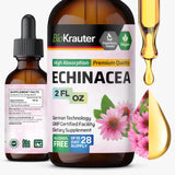 BIO KRAUTER Echinacea Tincture 2 fl oz bottle front view
