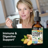 BIO KRAUTER Ginger Drops bottle with label