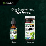 BIO KRAUTER Ginkgo Biloba Liquid Extract in lifestyle setting