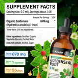 BIO KRAUTER Goldenseal Drops ingredients list