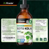 BIO KRAUTER Gotu Kola Brain Support Supplement packaging details