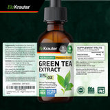 BIO KRAUTER Green Tea Extract Liquid Drops back view