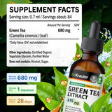 BIO KRAUTER Green Tea Extract Liquid Drops ingredients list