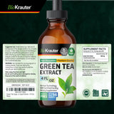 BIO KRAUTER Green Tea Extract Liquid Drops on a kitchen counter