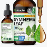 BIO KRAUTER Gymnema Sylvestre Liquid Drops 2 fl oz front view