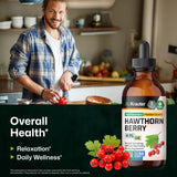 BIO KRAUTER Hawthorn Drops bottle with label
