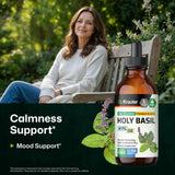 BIO KRAUTER Holy Basil Liquid Extract bottle side view