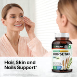 BIO KRAUTER Horsetail Extract Silica Capsules side view