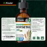 BIO KRAUTER Horsetail Extract Tincture packaging details