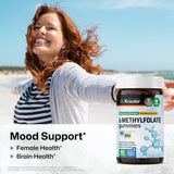 BIO KRAUTER Hyaluronic Acid Gummies banana flavour close-up