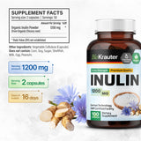 BIO KRAUTER Inulin Capsules 100 count display