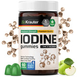 BIO KRAUTER Iodine Gummies front view, apple flavour