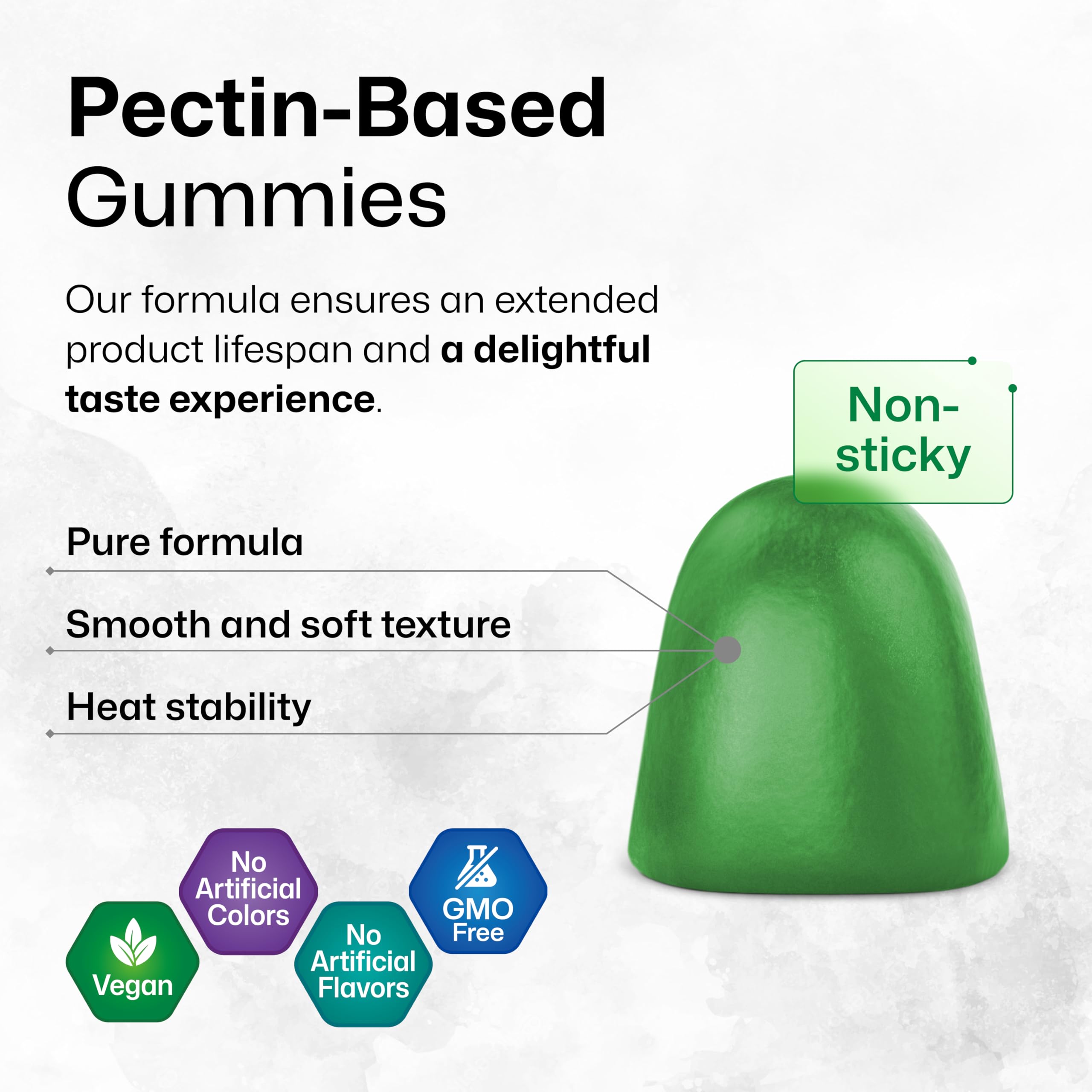 BIO KRAUTER Iodine Gummies in a bowl, apple flavour