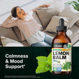 BIO KRAUTER Lemon Balm Drops bottle with label