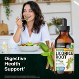 BIO KRAUTER Licorice Root Tincture bottle side view