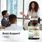 BIO KRAUTER Lion's Mane Mushroom Capsules side view