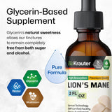 BIO KRAUTER Lion’s Mane Tincture 150g lifestyle scene